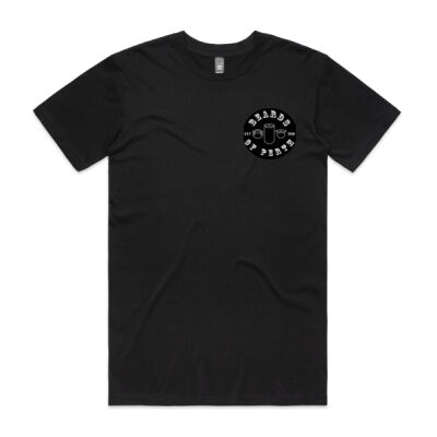 Beards of Perth Black Original Logo Tee Thumbnail
